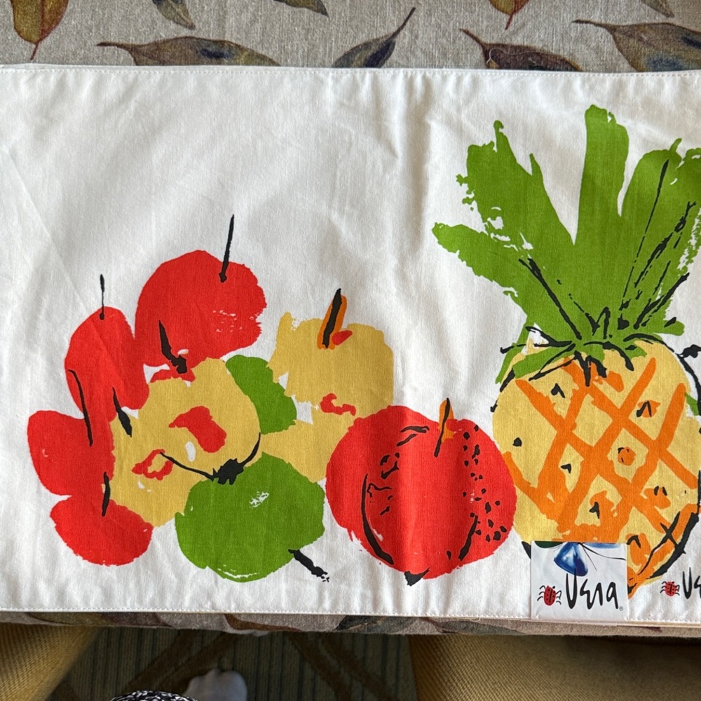 Vera Home Dining Table Linen with Fruit Design - Multicolor